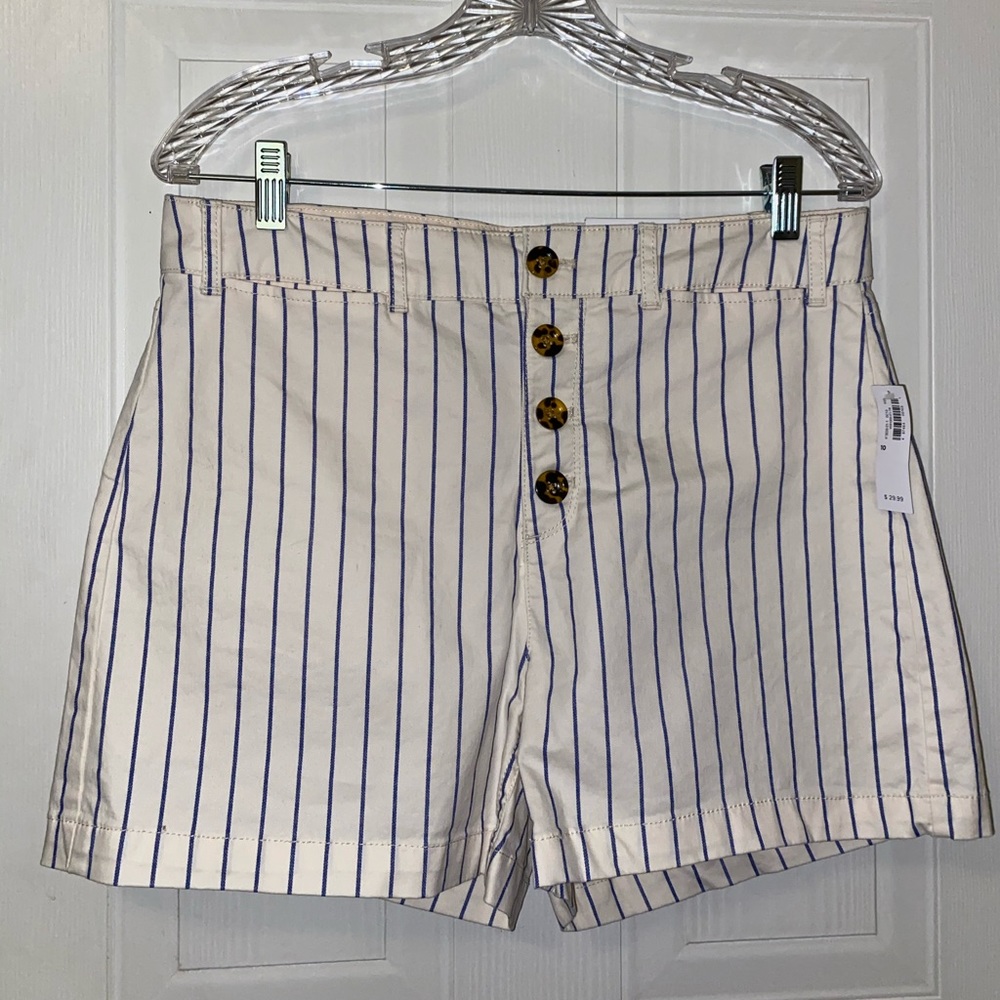 SZ 10 High Waist Old Navy Shorts NWT